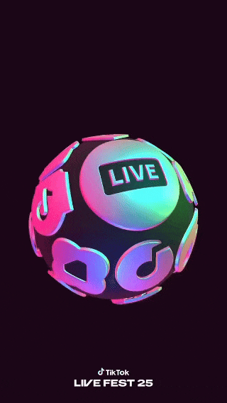 TikTok LIVE Global Live Fest 25 Campaign Filters